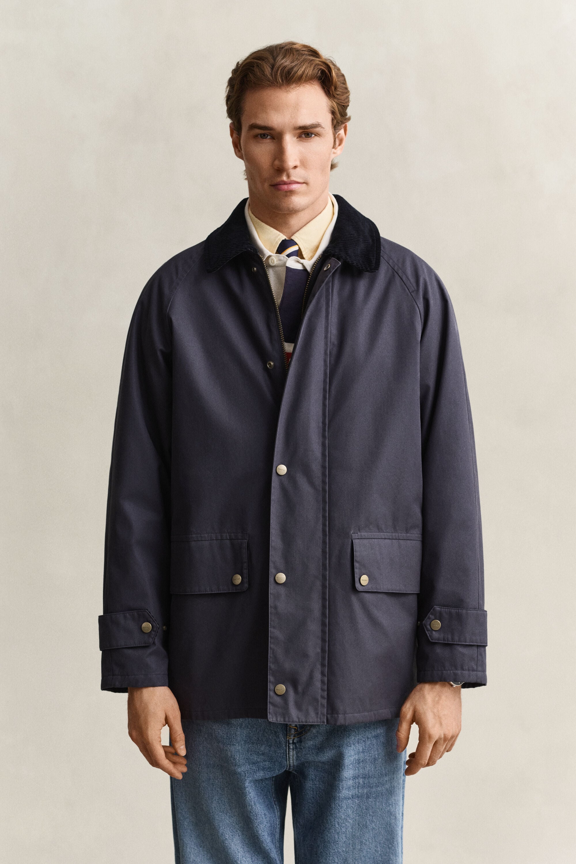 Veste cavalière cirée
