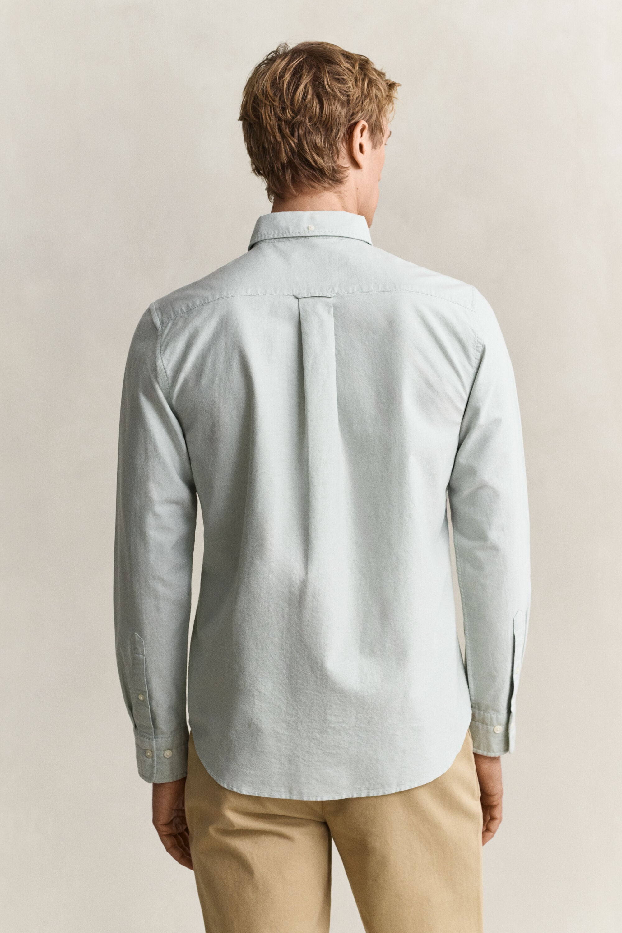 Chemise coupe regular en coton Oxford classique
