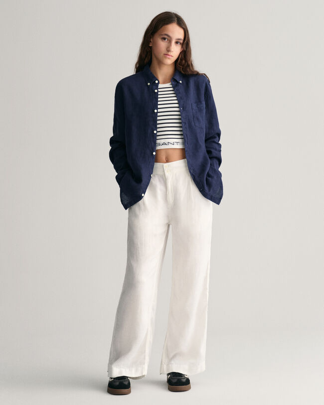 Chemise en lin Teens