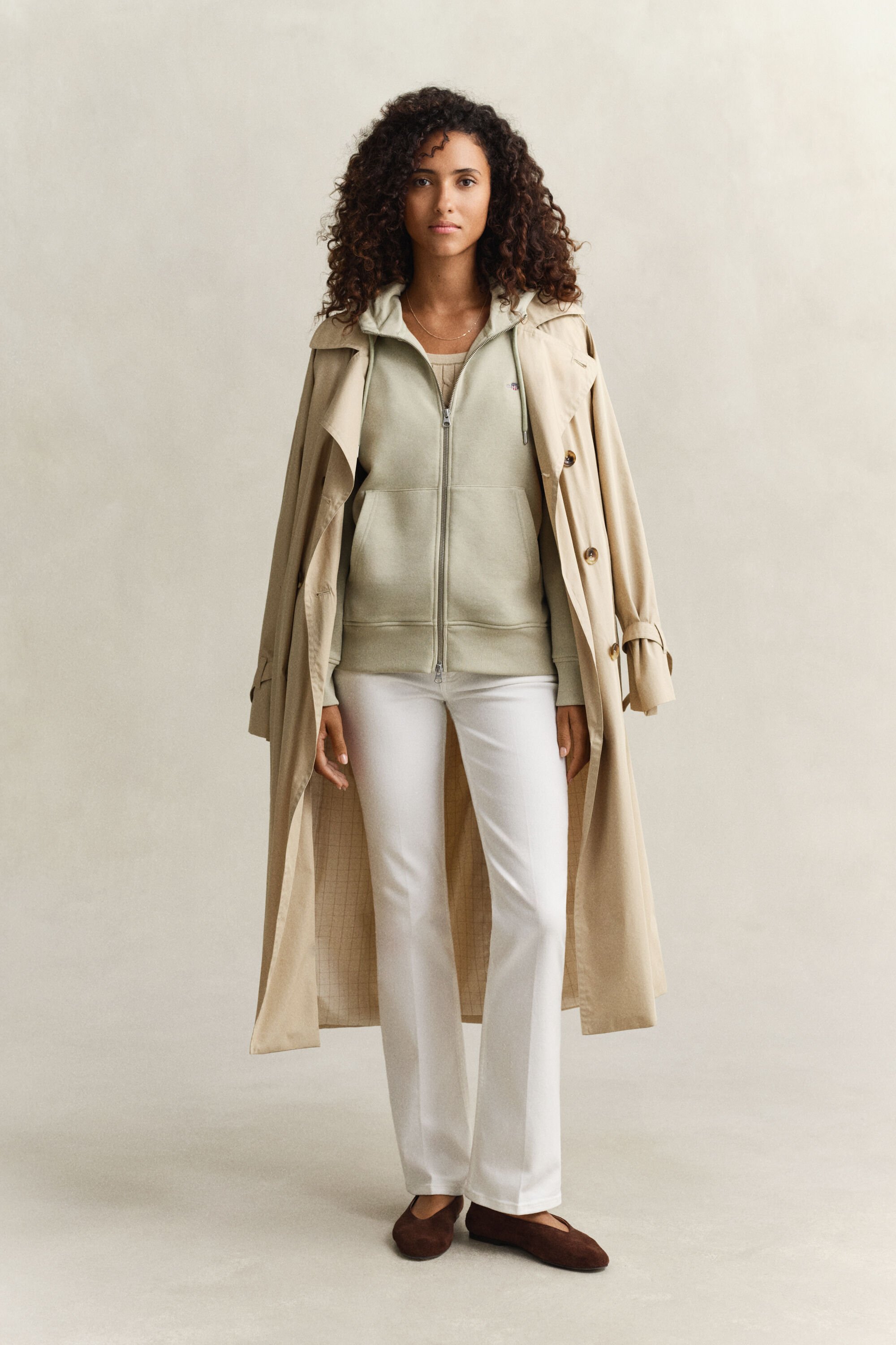 Sweat à capuche zippé Shield