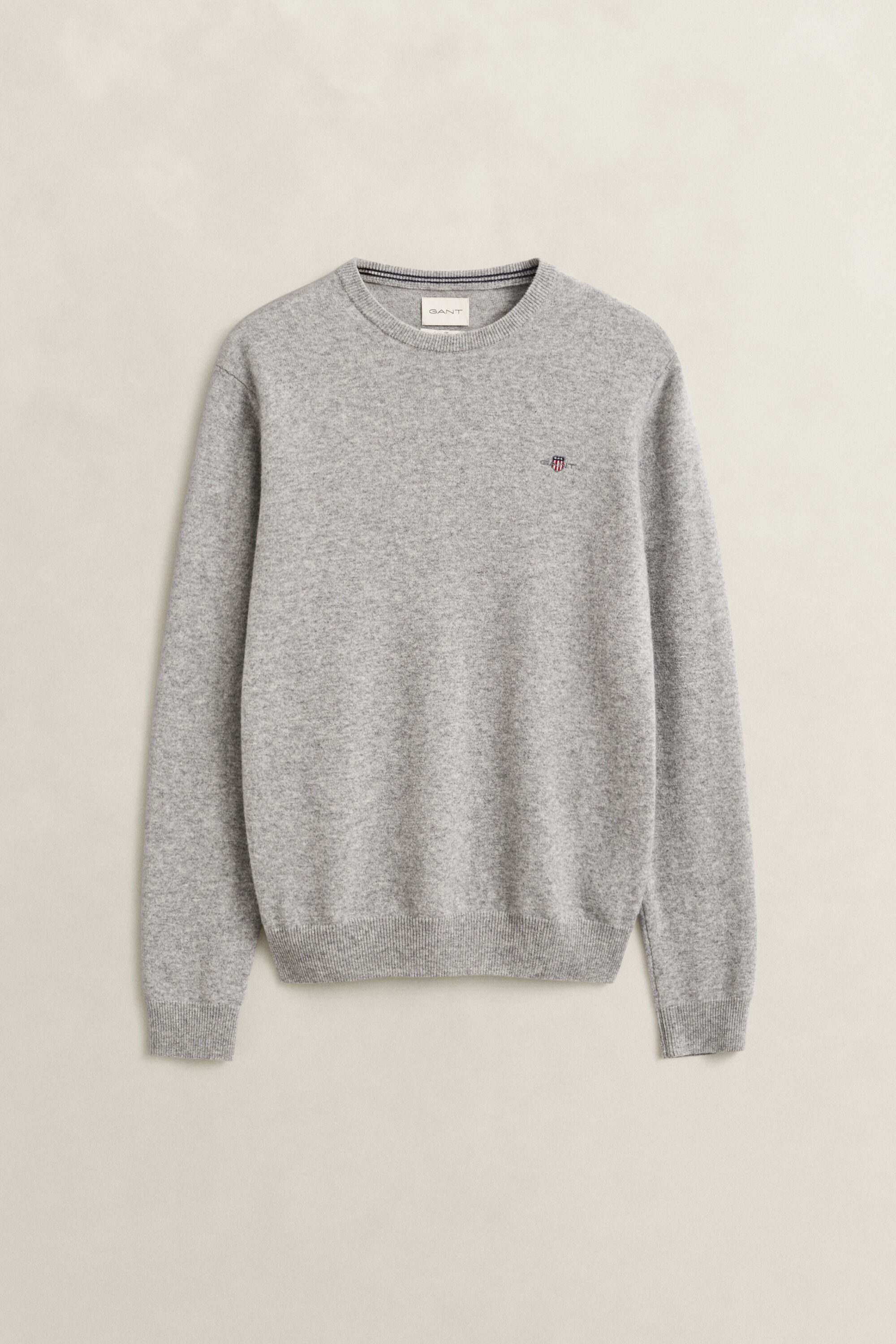 Pull col rond en laine d’agneau