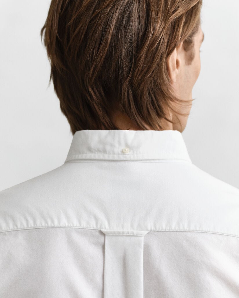 Chemise coupe regular en coton Oxford classique