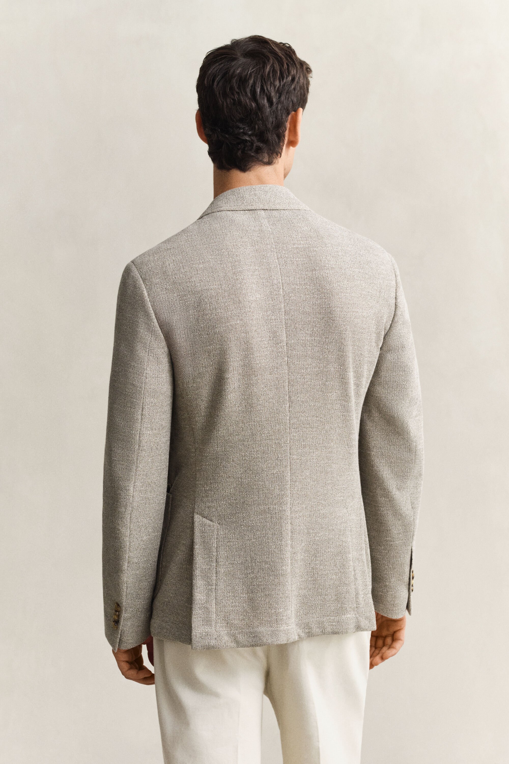 Veste blazer en maille de jersey