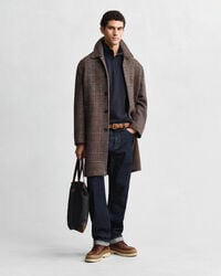 Sweat-shirt léger à demi-zip Sacker Rib