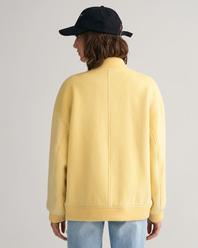 Blouson aviateur en laine