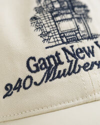 Casquette en sergé délavé