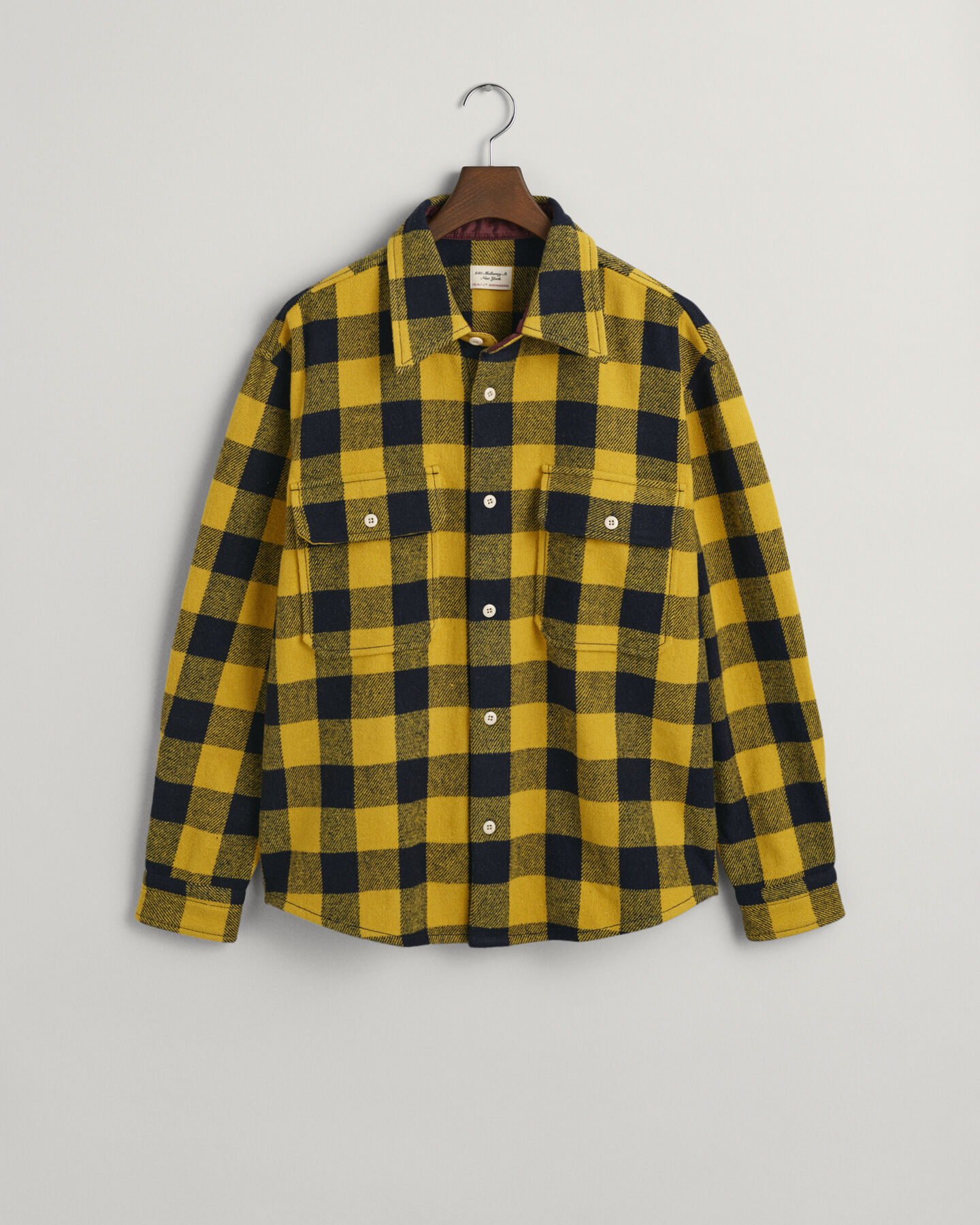 Surchemise Buffalo en laine m&eacute;lang&eacute;e