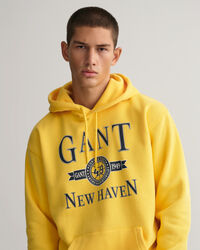 Sweat à capuche Retro Crest