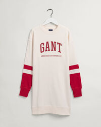 Robe en jersey &agrave; col ras du cou