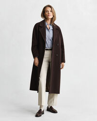 Chemise coupe regular en popeline &agrave; rayures