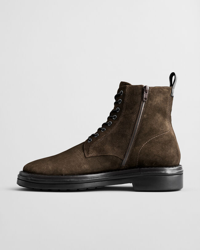 Bottines mi-hautes en daim Boggar