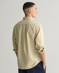 Chemise regular fit en coton Oxford Archive Sunfaded