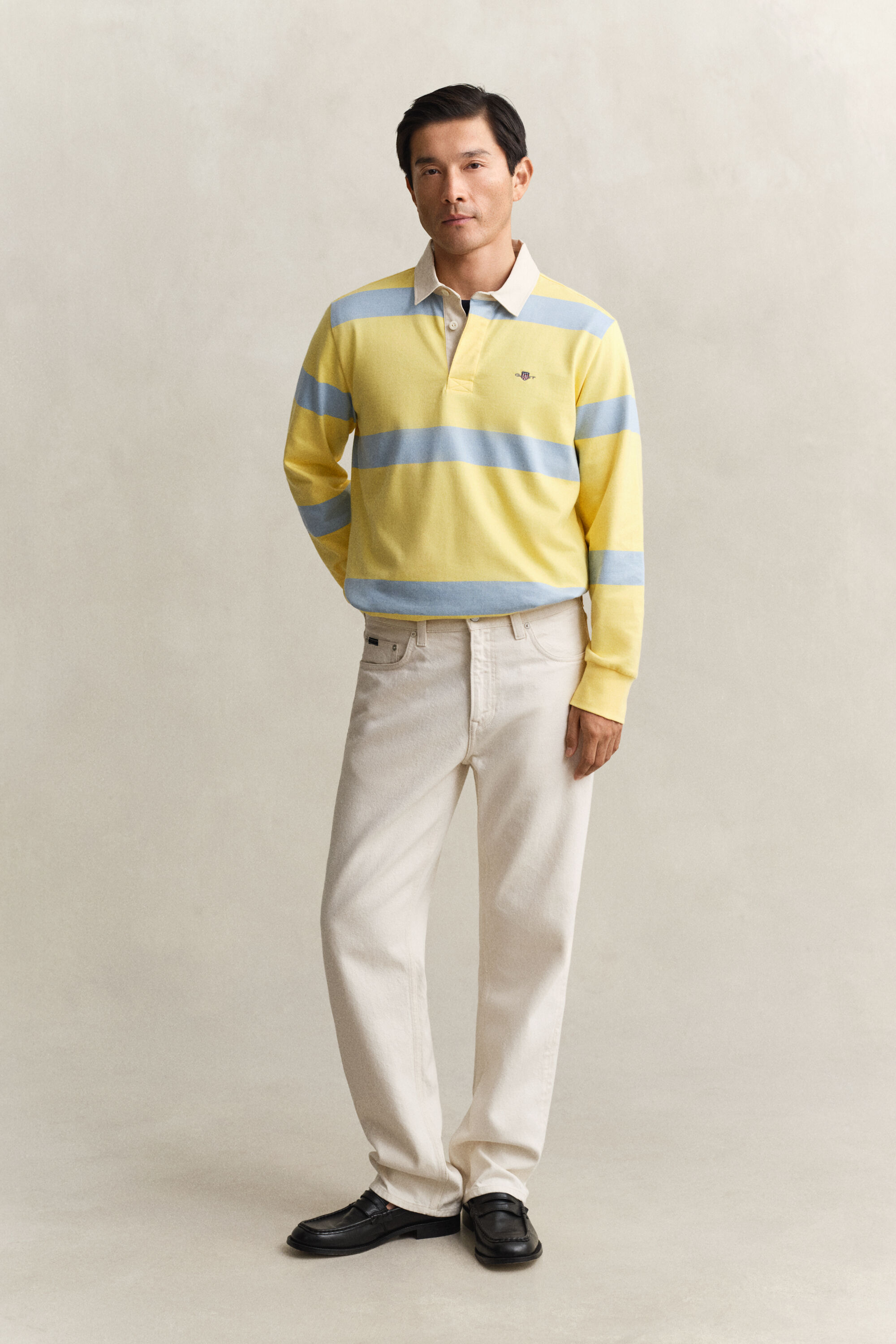 Polo Rugger à rayures