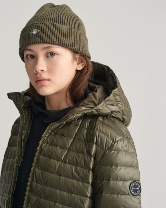 Doudoune légère rembourrée en duvet Shiny Teens