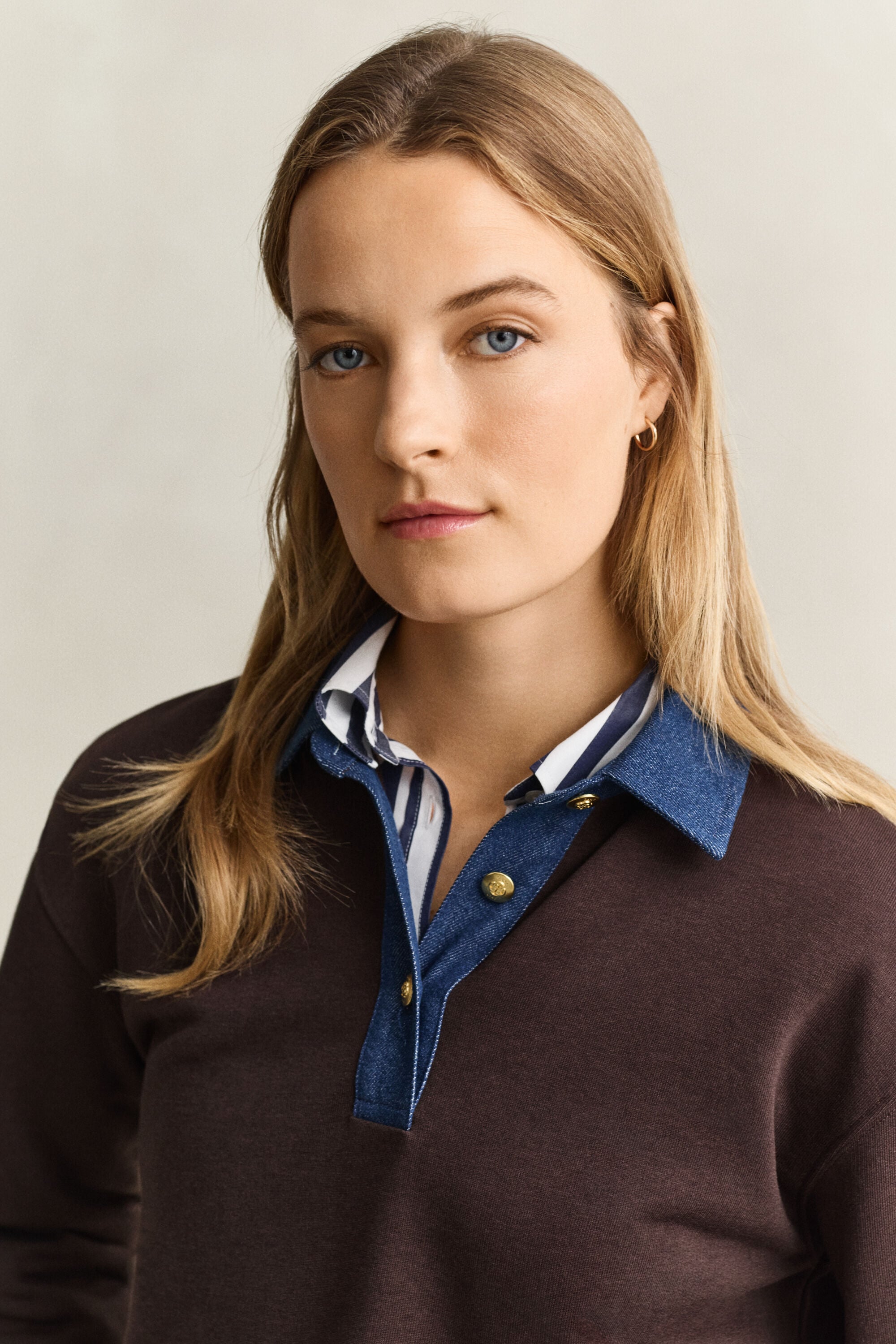 Heavy Rugger avec col en denim