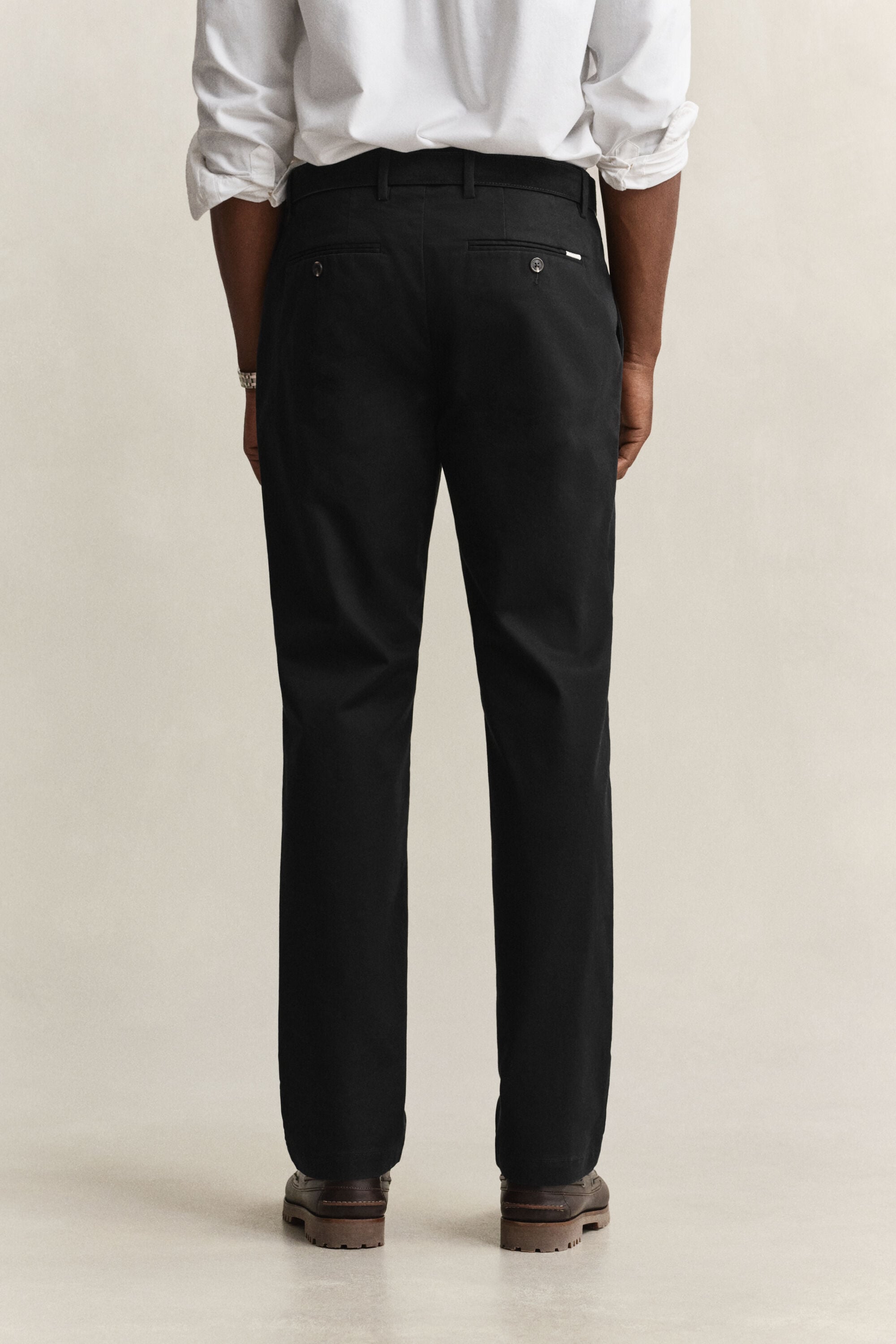 Pantalon chino élégant coupe regular