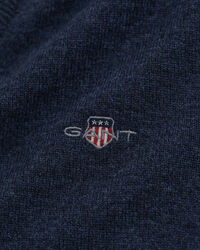 Pull col V en laine d'agneau ultrafine