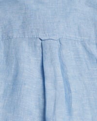 Chemise regular fit en chambray de lin
