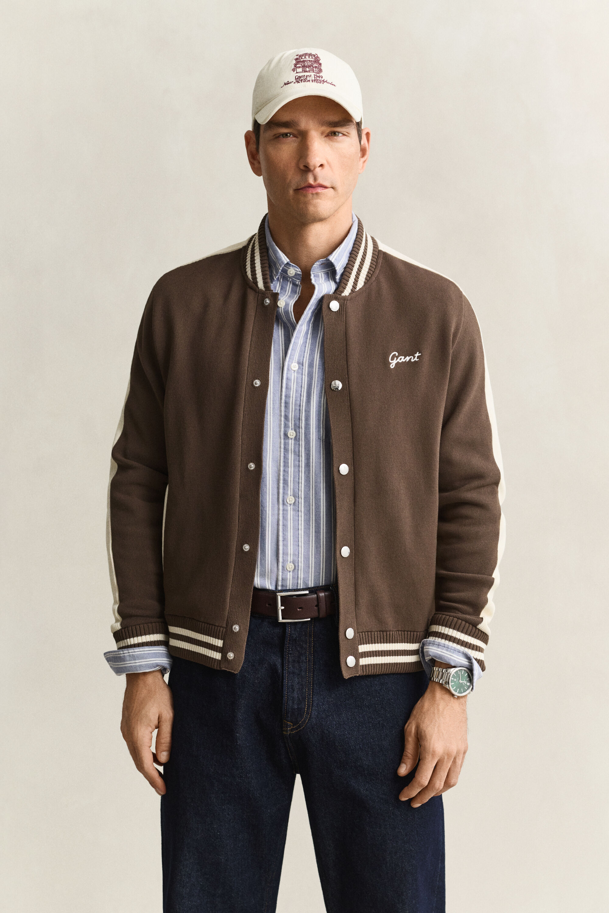 Blouson aviateur en maille