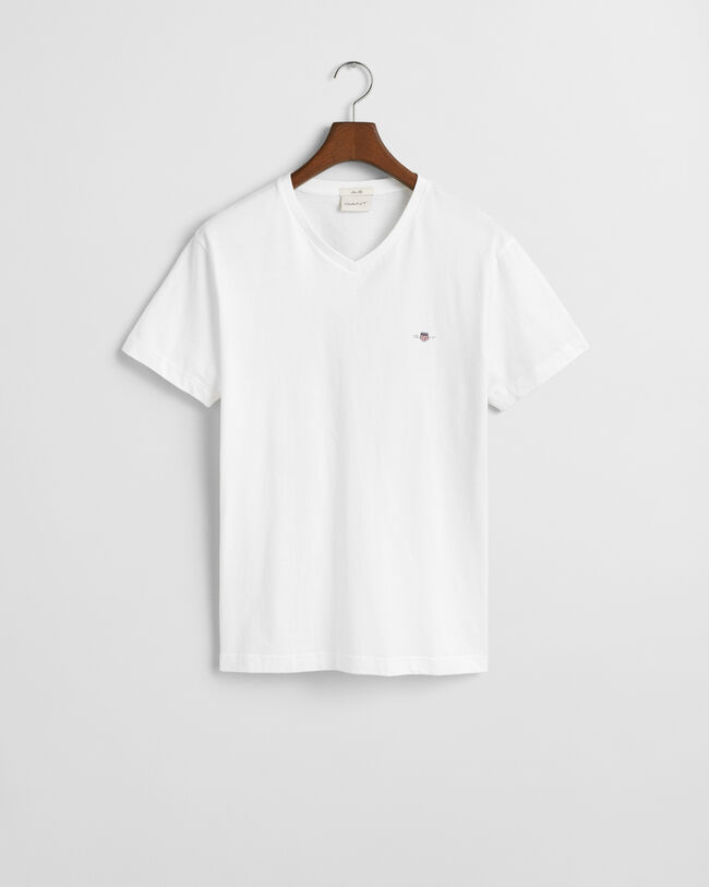 T-shirt col V coupe slim Shield