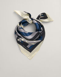 Foulard en soie à imprimé Letters