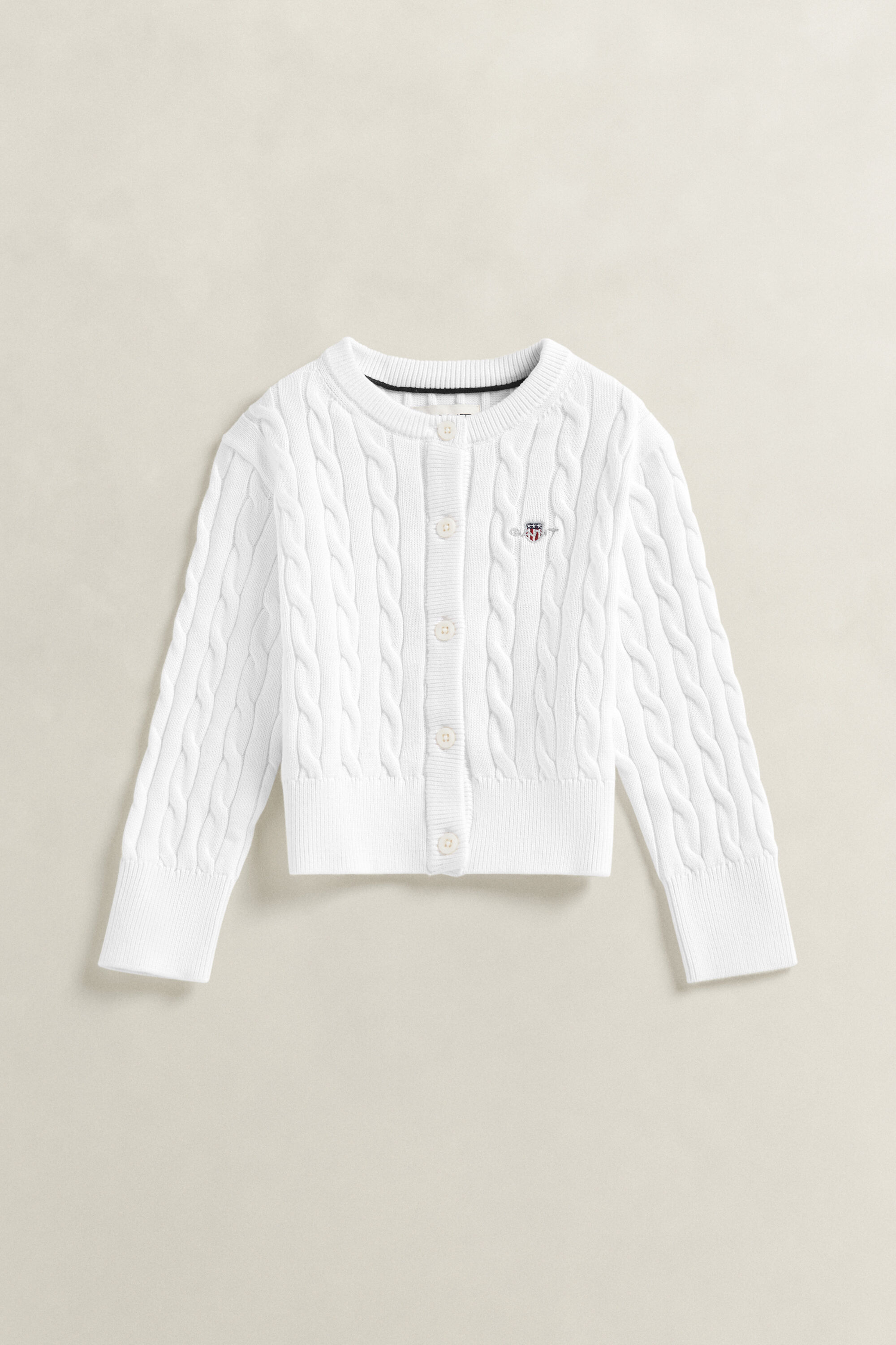 Cardigan en maille torsadée Shield Fille