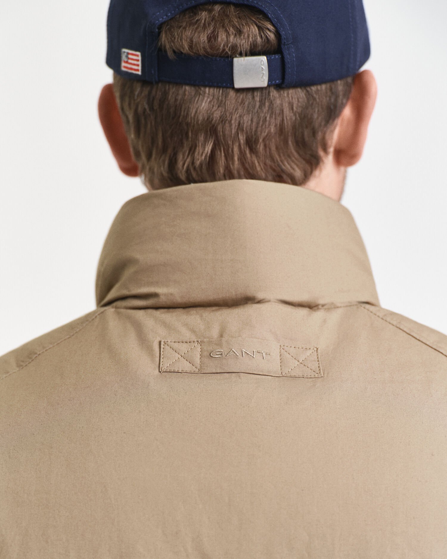 Doudoune sans manches mi-épaisse en duvet