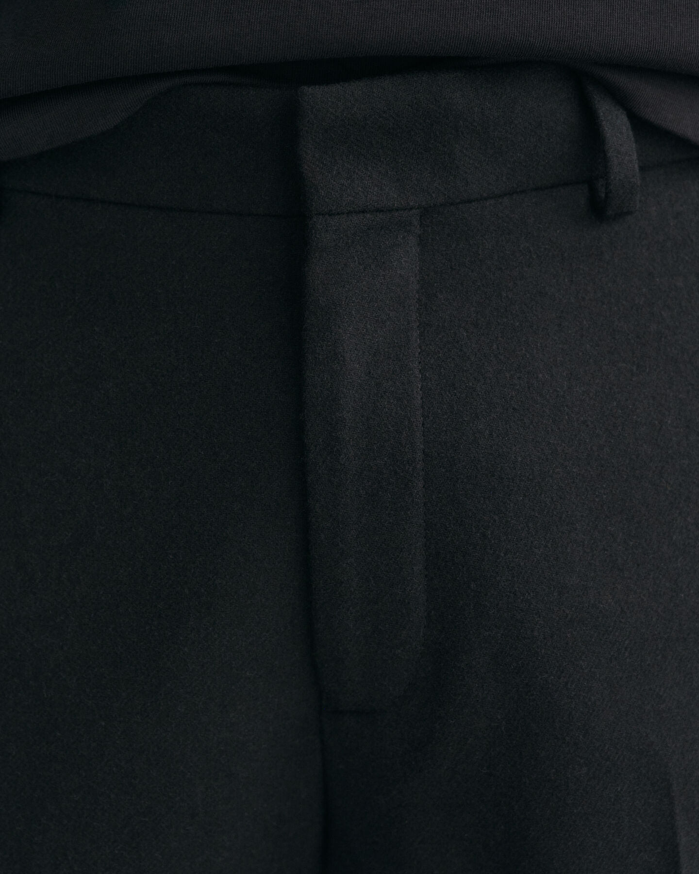 Pantalon slim fit en flanelle