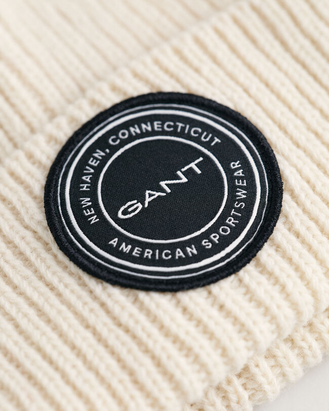 Bonnet en laine tricotée