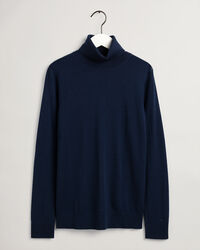 Pull col roulé en laine mérinos lavable en machine