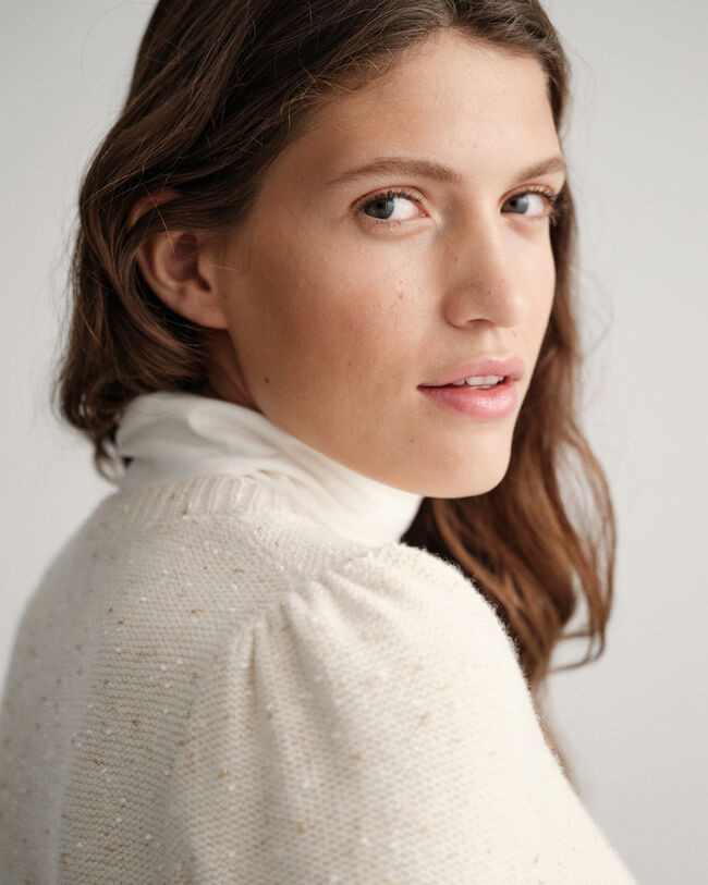 Cardigan ras du cou Sparkling