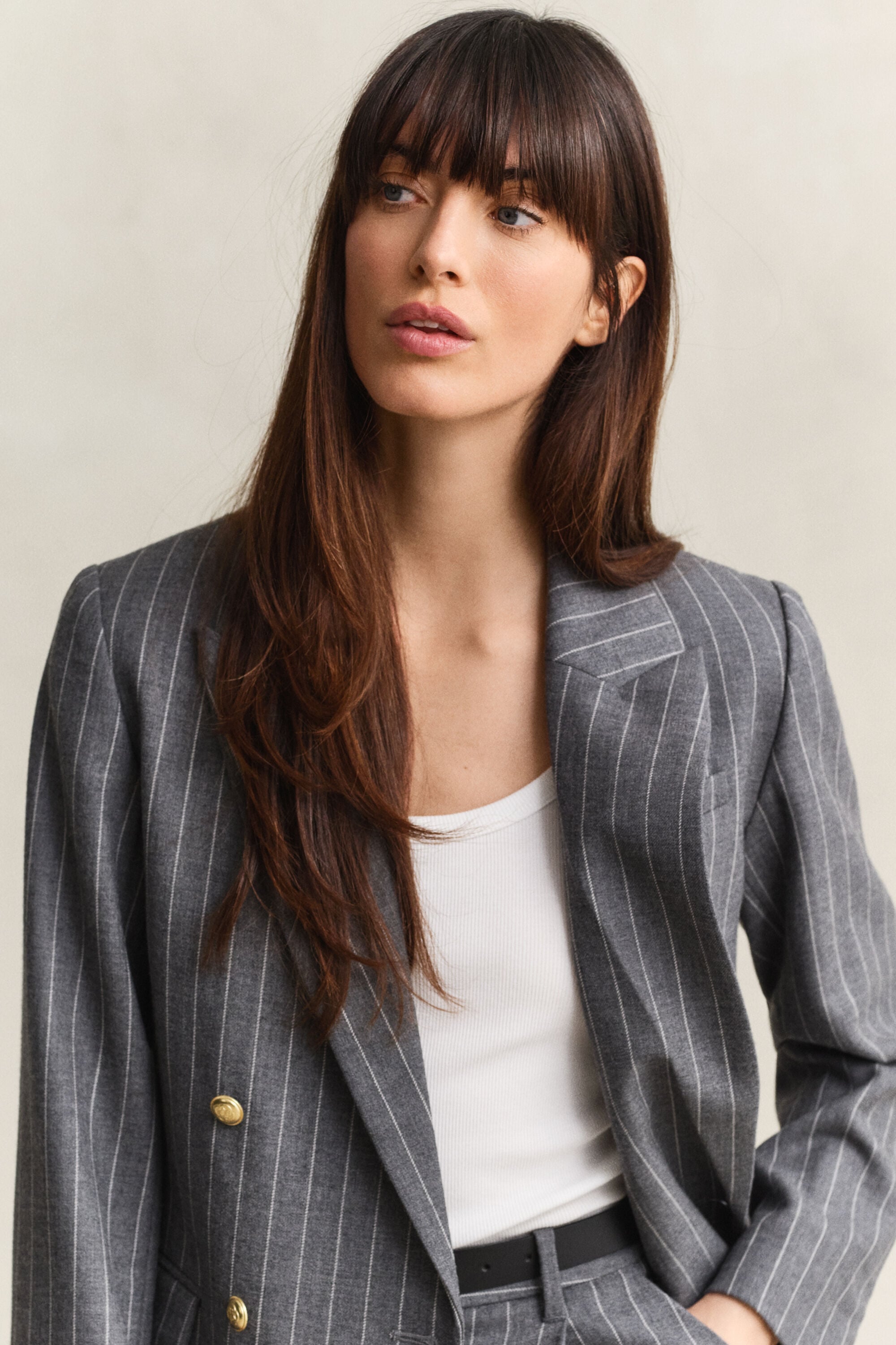 Veste blazer Club à rayures tennis