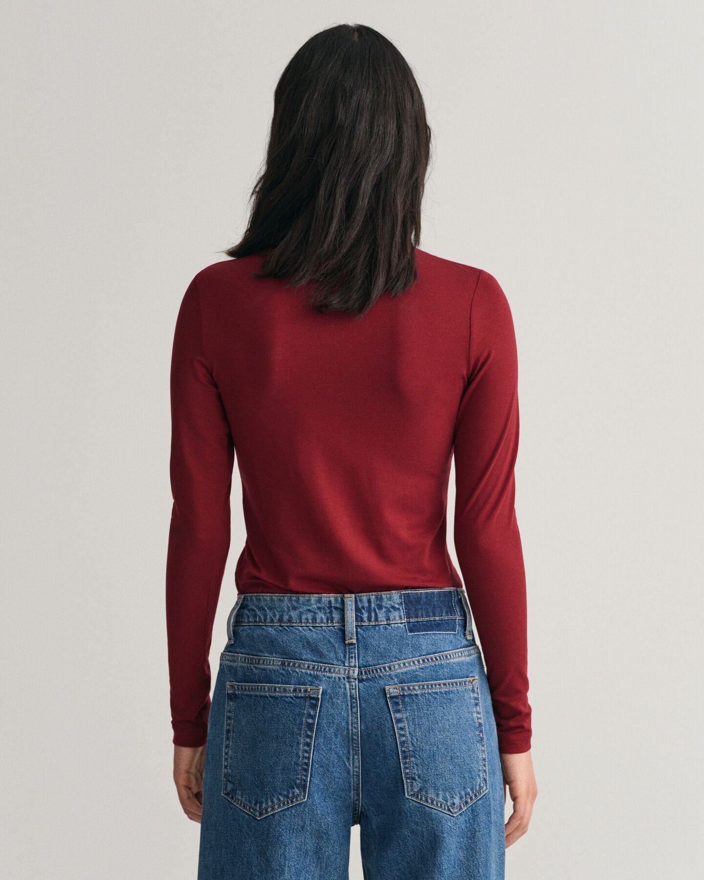 Haut col roulé à manches longues