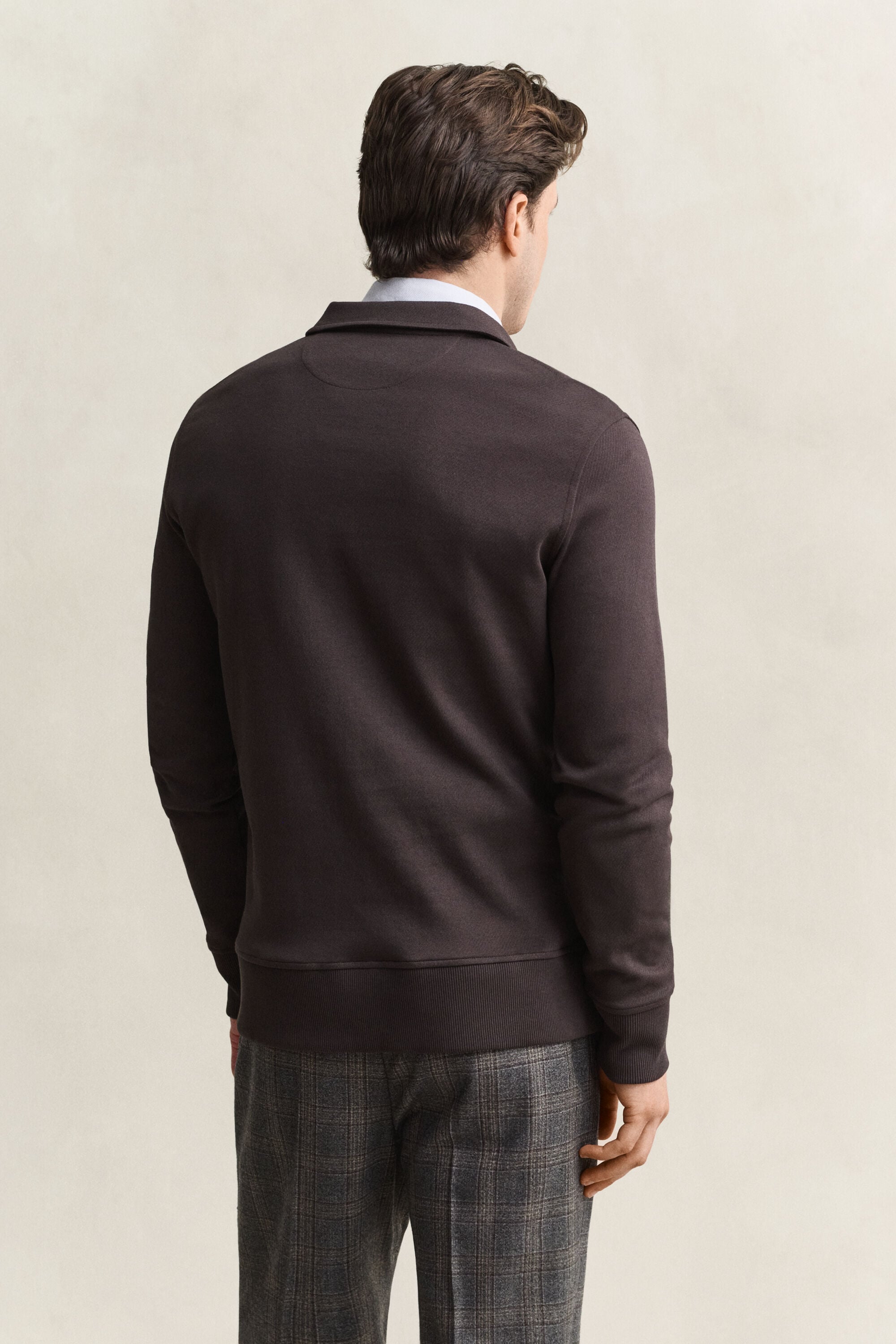 Sweat-shirt à demi-zip