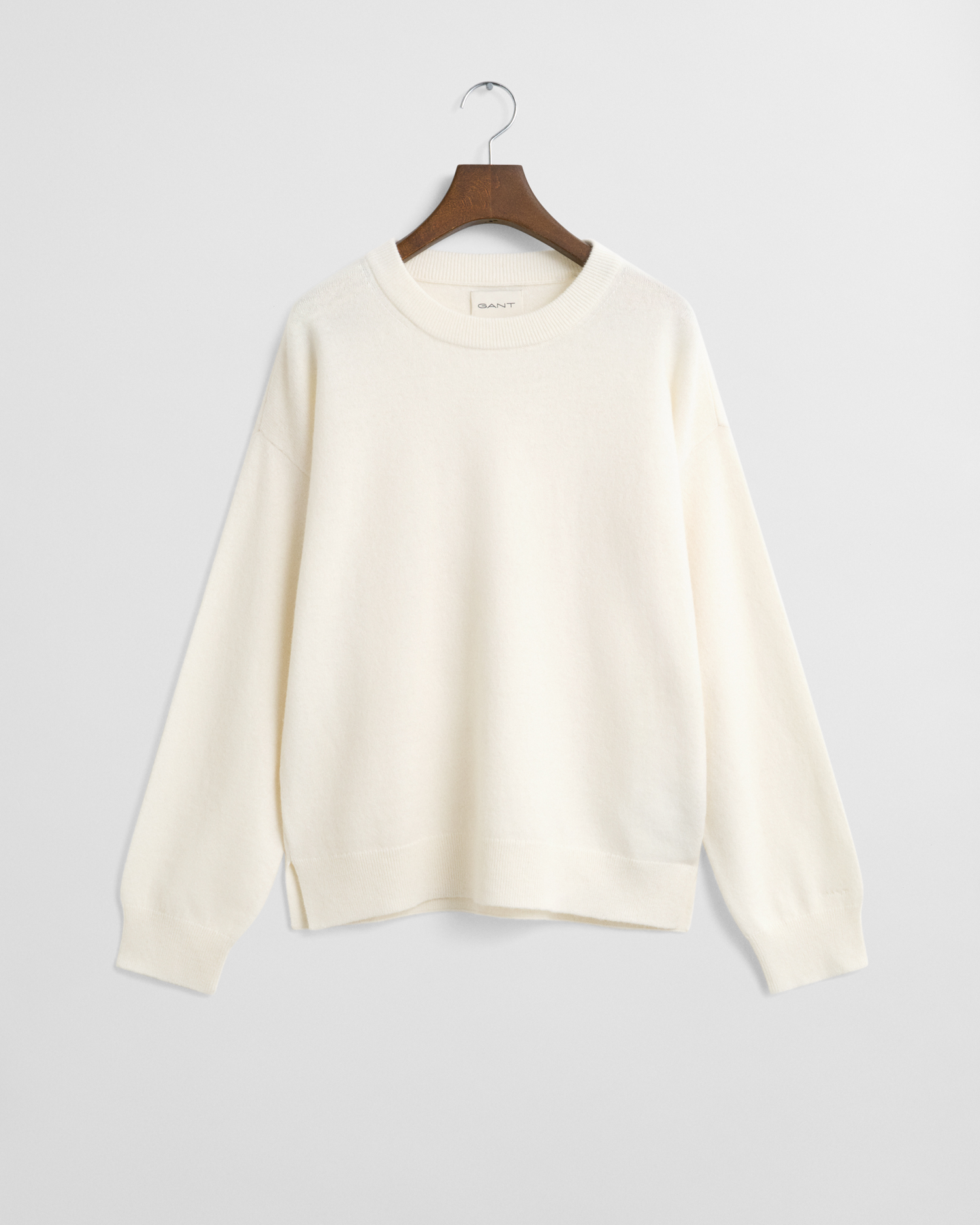Pull col rond en laine d'agneau ultrafine - GANT