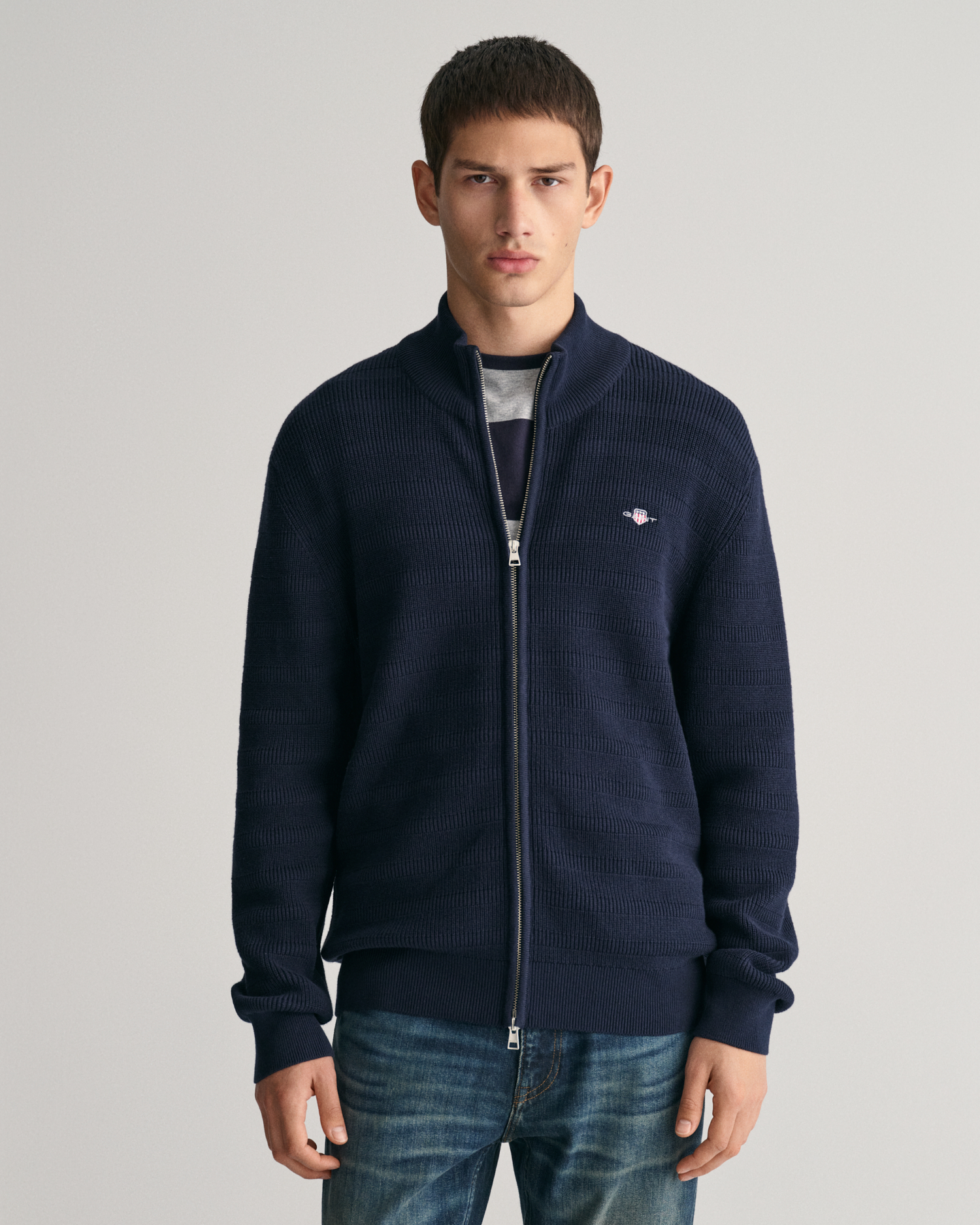 Manteau Homme GANT En Cachemire Noir - Taille 56 - Occasion Très Bon état - Veste Chaude Et élégante
